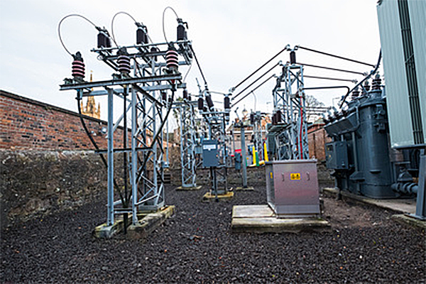 Image inside an SSEN substation